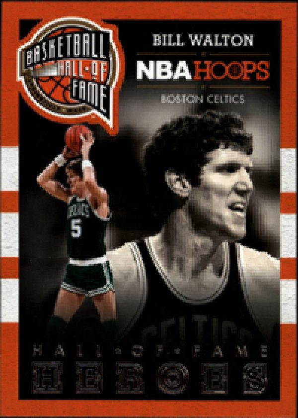 NBA 2013-14 Hoops Hall of Fame Heroes - No 6 - Bill Walton