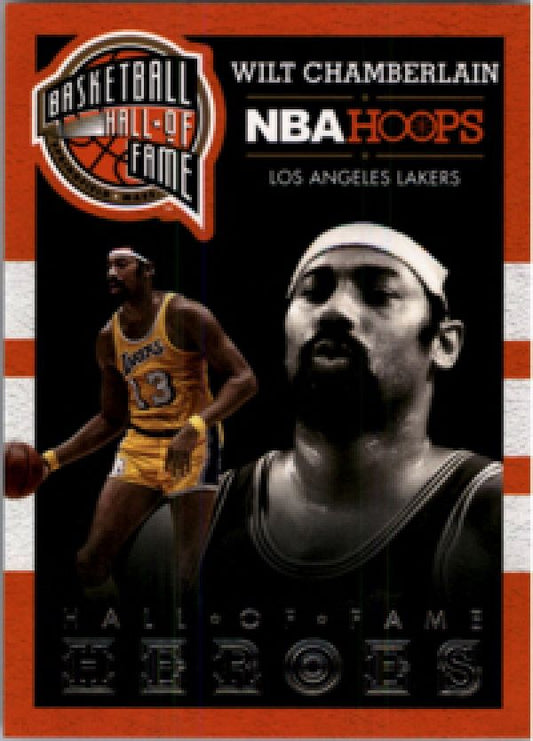 NBA 2013-14 Hoops Hall of Fame Heroes - No 15 - Wilt Chamberlain