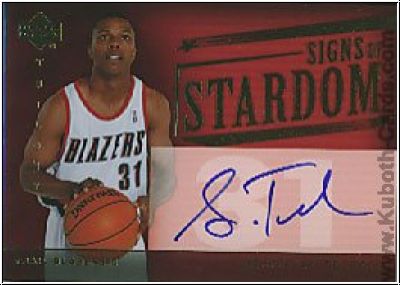 NBA 2004 / 05 Upper Deck Trilogy Signs of Stardom - No SI-ST