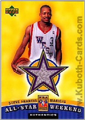 NBA 2004-05 Upper Deck All-Star Weekend Authentics