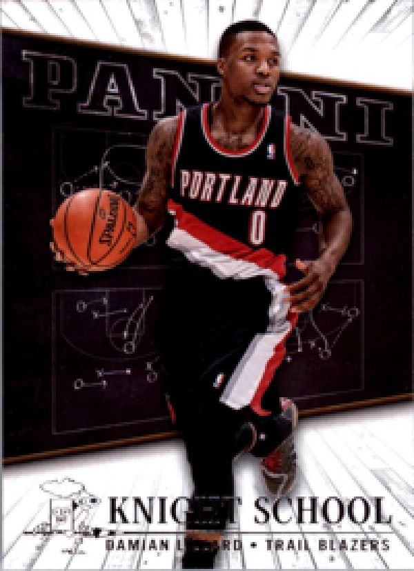 NBA 2013-14 Panini Knight School - No 4 - Damian Lillard