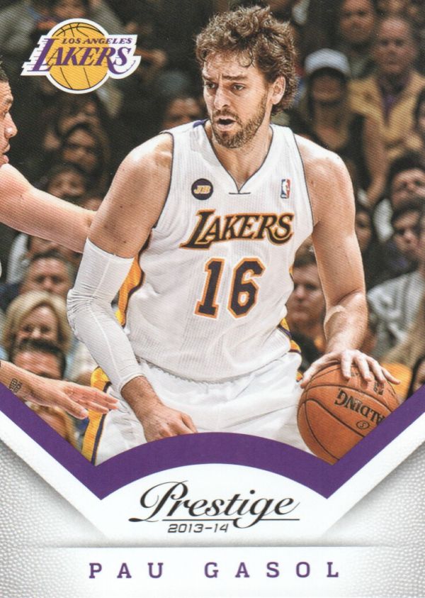 NBA 2013-14 Prestige - No 64 - Pau Gasol