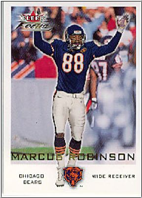 NFL 2000 Fleer Focus - No 17 - Marcus Robinson