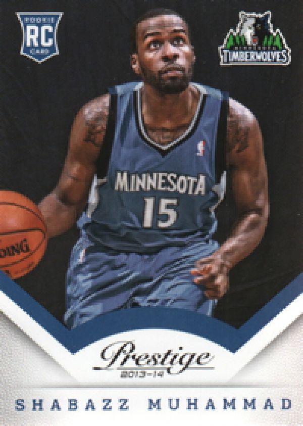 NBA 2013-14 Prestige - No. 174 - Shabazz Muhammad