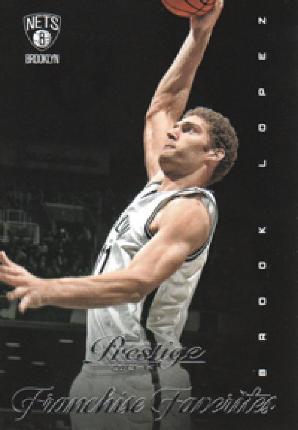 NBA 2013-14 Prestige Franchise Favorites - No 3 - Brook Lopez