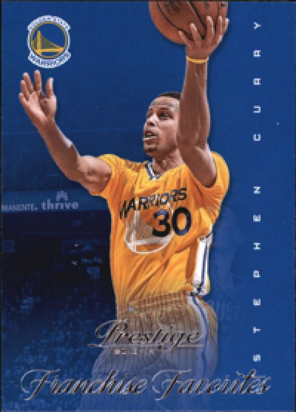 NBA 2013-14 Prestige Franchise Favorites - No 10 - Stephen Curry