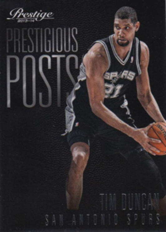 NBA 2013-14 Prestige Prestigious Posts - No 5 - Tim Duncan