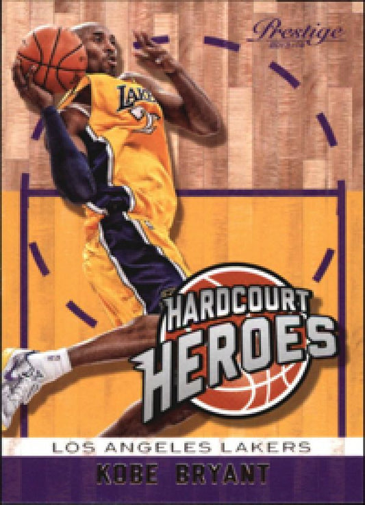 NBA 2013-14 Prestige Hardcourt Heroes - No 2 - Kobe Bryant