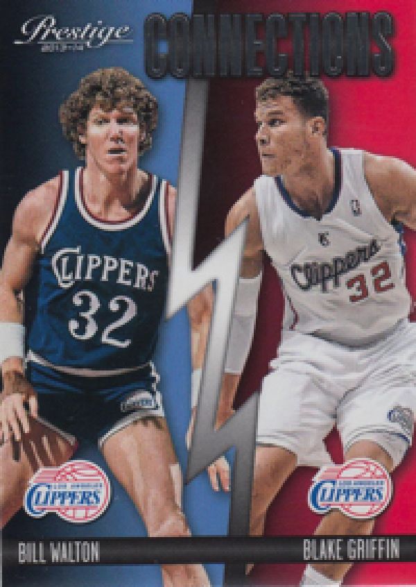 NBA 2013-14 Prestige Connections - No 7 - Bill Walton / Blake Griffin