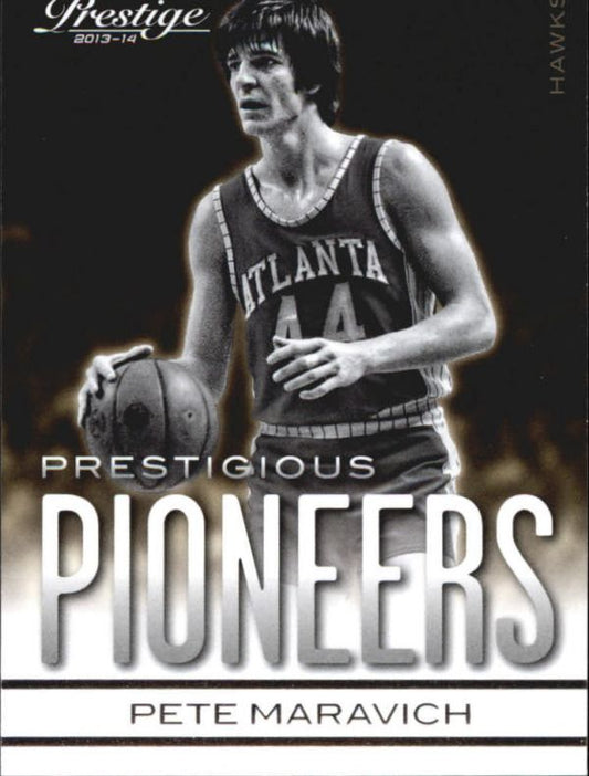 NBA 2013-14 Prestige Prestigious Pioneers - No 10 - Pete Maravich