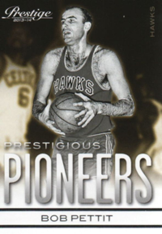 NBA 2013-14 Prestige Prestigious Pioneers - No 13 - Bob Pettit