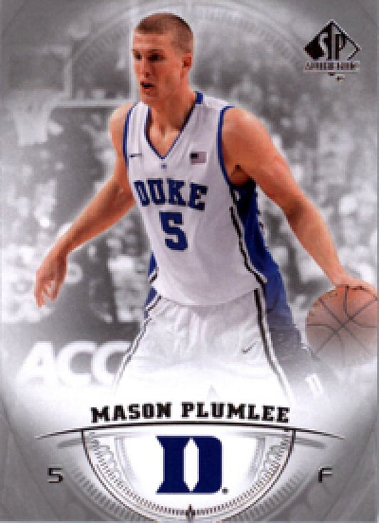 NBA 2013-14 SP Authentic - No. 34 - Mason Plumlee