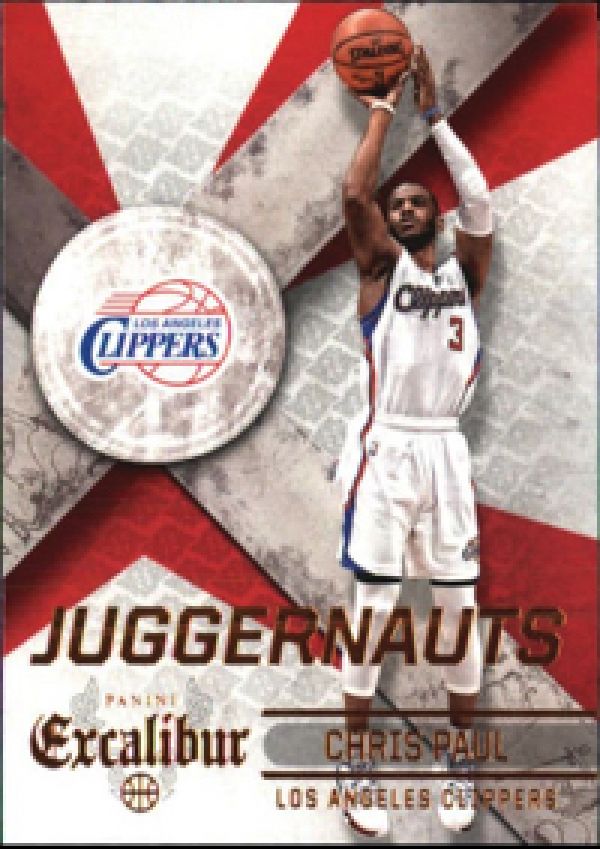 NBA 2014-15 Panini Excalibur Juggernauts - No 18 - Chris Paul