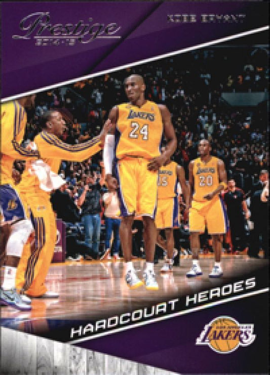 NBA 2014-15 Prestige Hardcourt Heroes - No 11 - Kobe Bryant