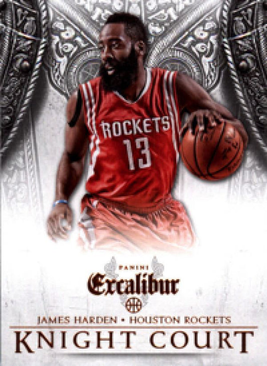 NBA 2014-15 Panini Excalibur Knight Court - No 8 - James Harden