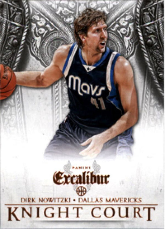 NBA 2014-15 Panini Excalibur Knight Court - No 5 - Dirk Nowitzki