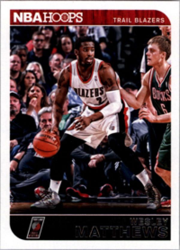 NBA 2014-15 Hoops - No. 76 - Wesley Matthews