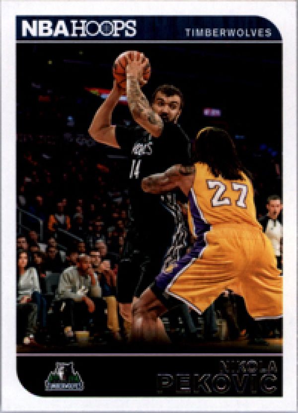 NBA 2014-15 Hoops - No 190 - Nikola Pekovic