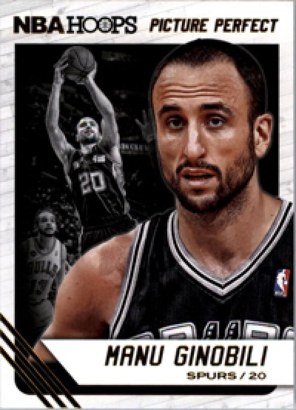 NBA 2014-15 Hoops Picture Perfect - No 9 - Manu Ginobli