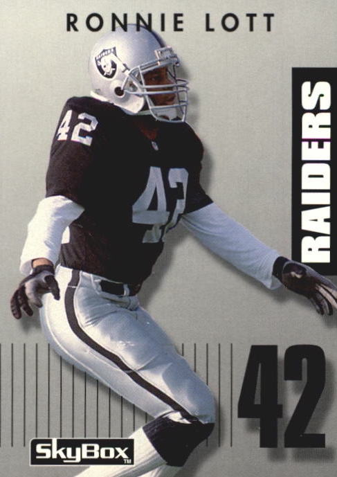 NFL 1992 SkyBox Prime Time - No 042 - Ronnie Lott