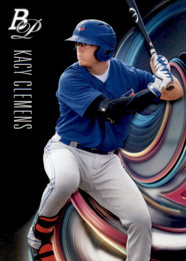 MLB 2018 Bowman Platinum Top Prospects - No TOP-42 - Kacy Clemens