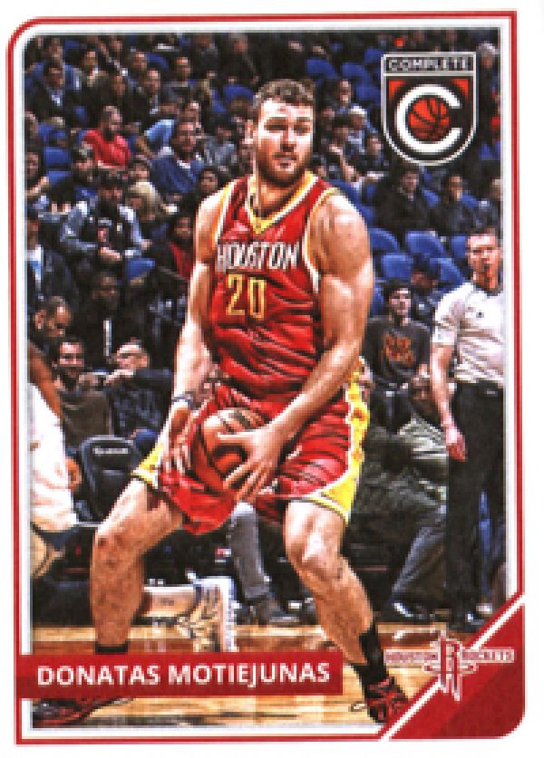 NBA 2015-16 Panini Complete - No 57 - Donatas Motiejunas