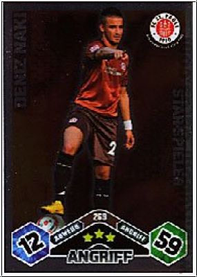 Fussball 2010 / 11 Topps Match Attax - No 269 - Deniz Naki