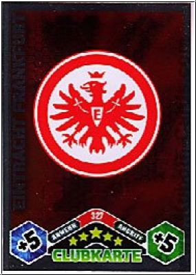 Soccer 2010/11 Topps Match Attax - No 327 - Logo Frankfurt