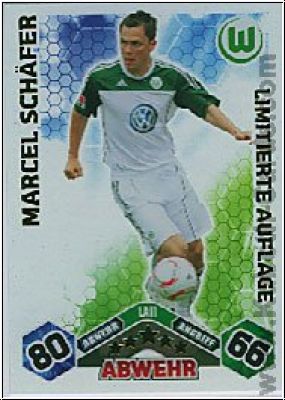 Soccer 2010/11 Topps Match Attax - No LA11 - Marcel Schäfer