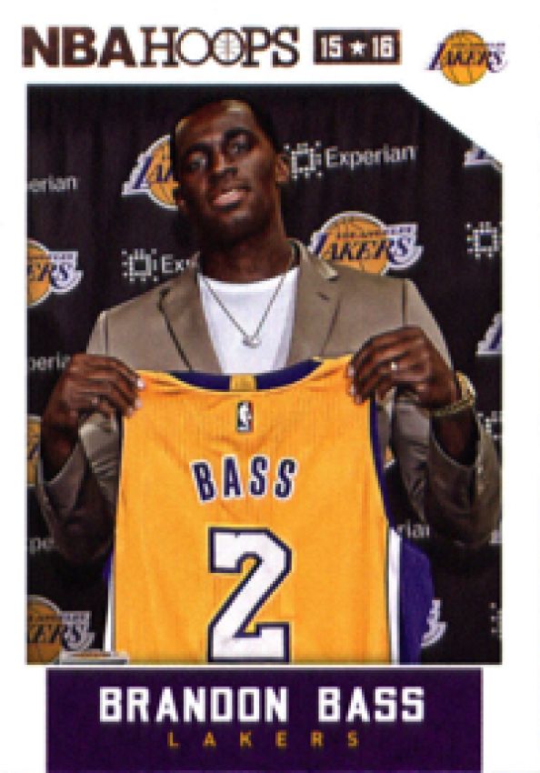 NBA 2015-16 Hoops - No 17 - Brandon Bass