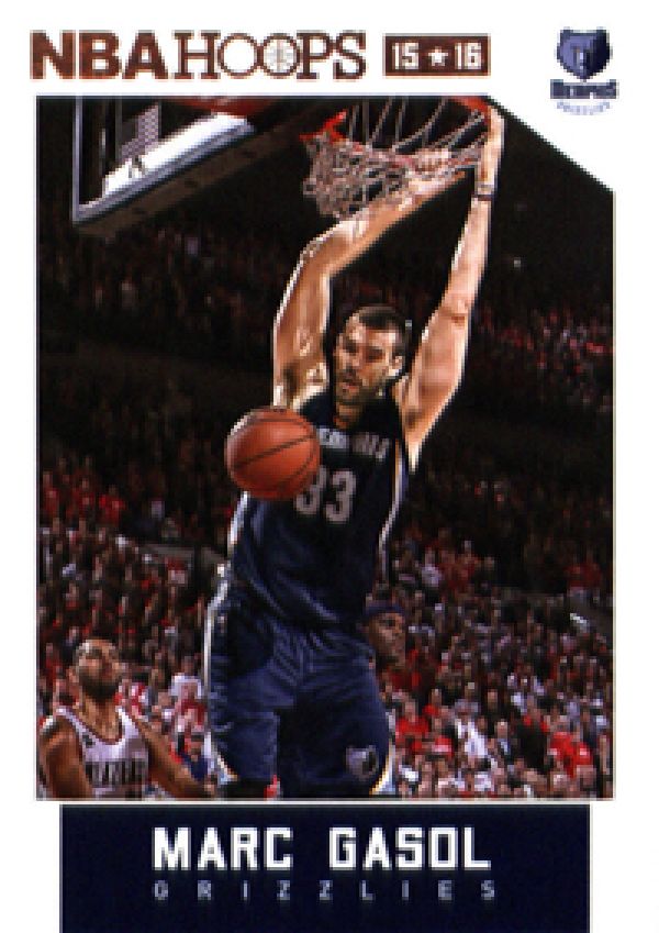 NBA 2015-16 Hoops - No 74 - Marc Gasol