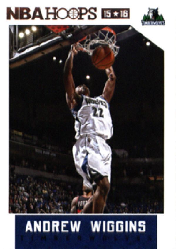 NBA 2015-16 Hoops - No. 155 - Andrew Wiggins