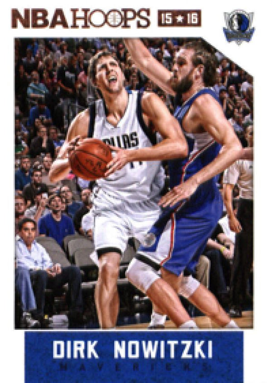 NBA 2015-16 Hoops - No 159 - Dirk Nowitzki