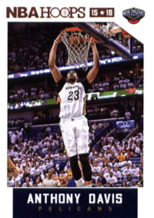 NBA 2015-16 Hoops - No. 165 - Anthony Davis