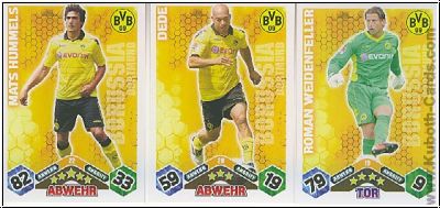 Soccer 2010-11 Topps Match Attax - Borussia Dortmund complete set