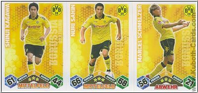 Soccer 2010-11 Topps Match Attax - Borussia Dortmund complete set