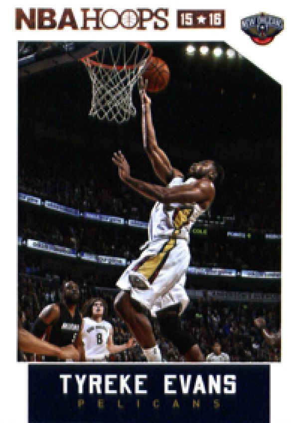 NBA 2015-16 Hoops - No 190 - Tyreke Evans