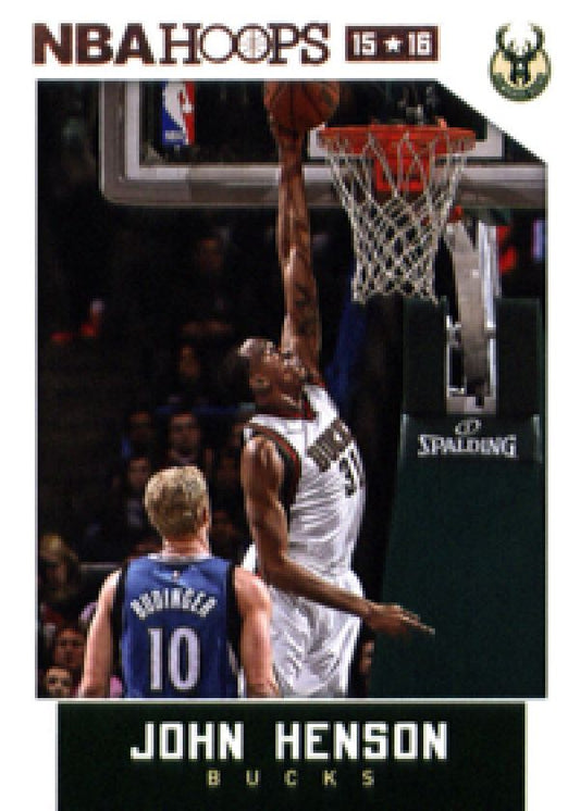 NBA 2015-16 Hoops - No. 193 - John Henson