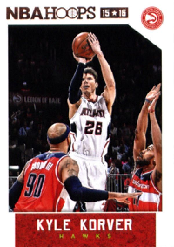 NBA 2015-16 Hoops - No. 202 - Kyle Korver