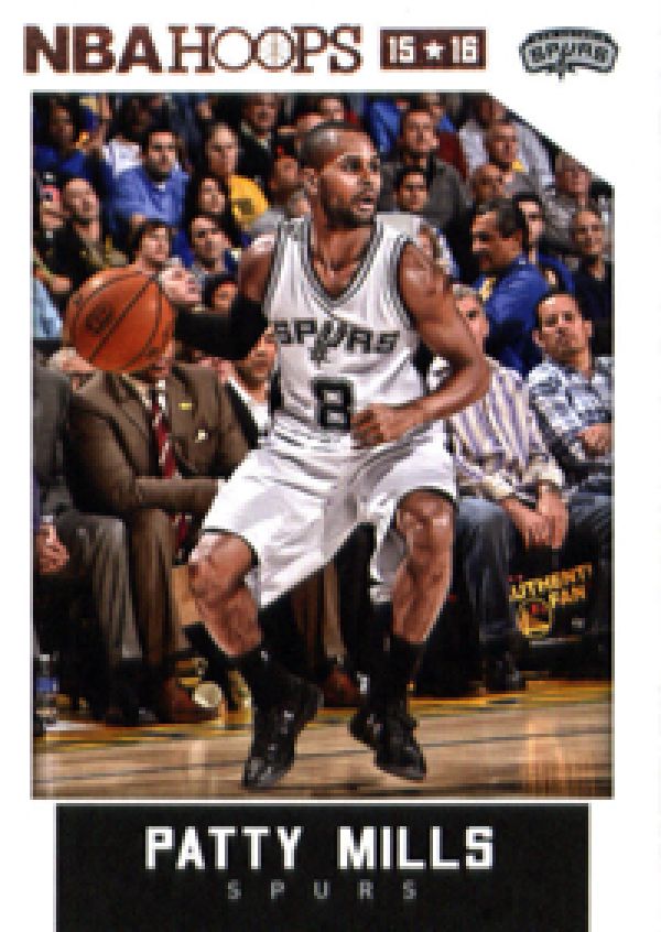 NBA 2015-16 Hoops - No. 206 - Patty Mills