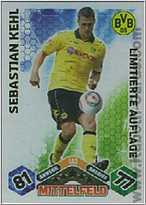 Fussball 2010 / 11 Topps Match Attax - No LA3 - Sebastian Kehl