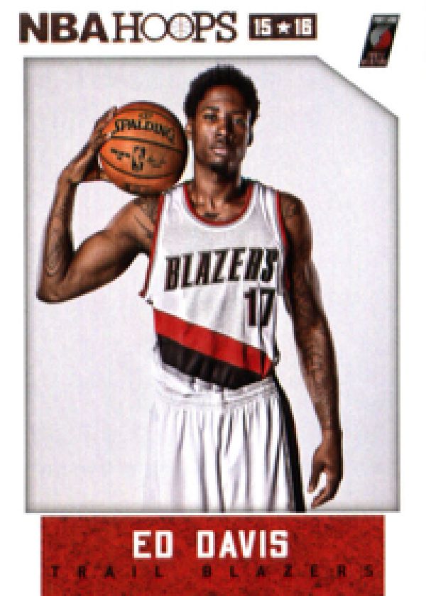 NBA 2015-16 Hoops - No 219 - Ed Davis