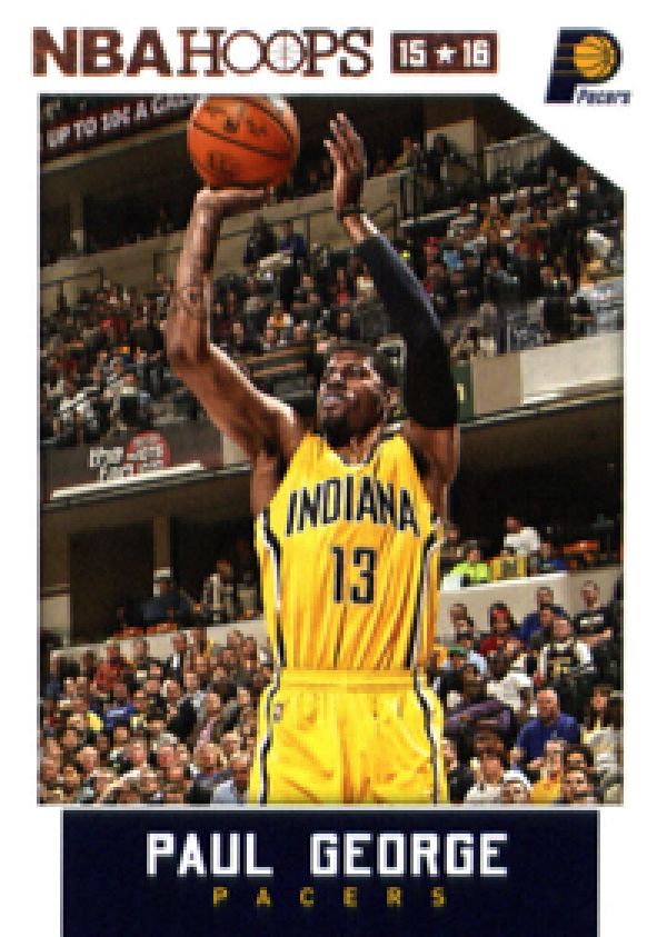 NBA 2015-16 Hoops - No 226 - Paul George