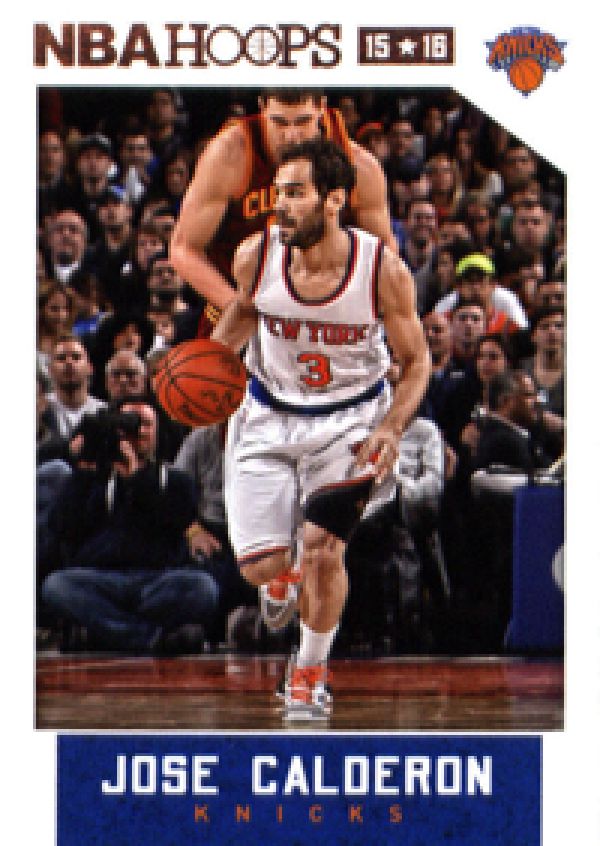 NBA 2015-16 Hoops - No. 243 - Jose Calderon