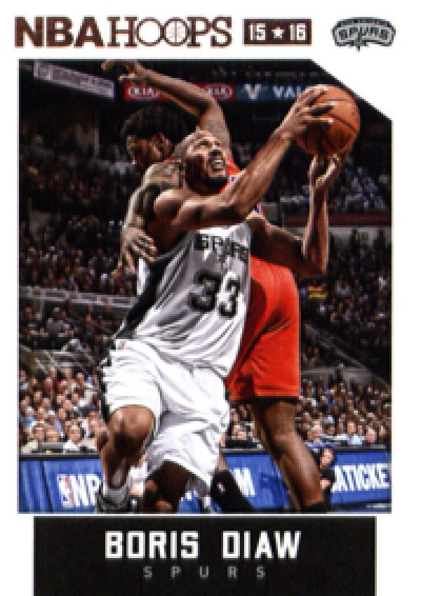 NBA 2015-16 Hoops - No. 255 - Boris Diaw