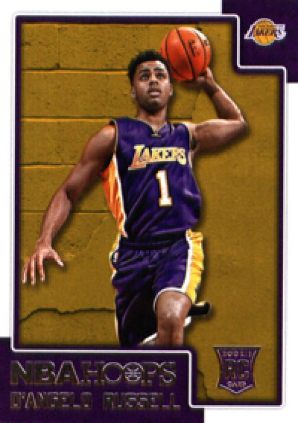 NBA 2015-16 Hoops - No. 265 - D'Angelo Russell