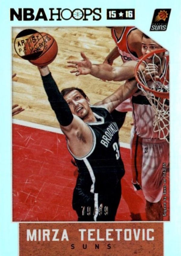 NBA 2015-16 Hoops Artist Proof - No 36 - Mirza Teletovic