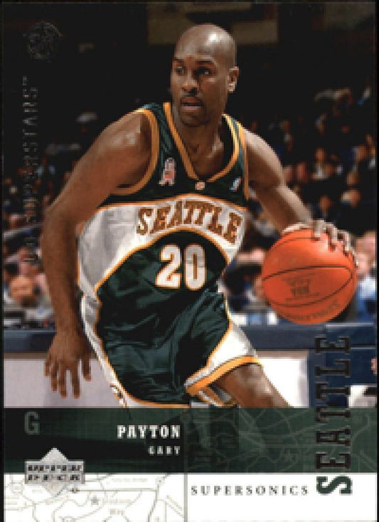 NBA 2002-03 UD SuperStars - No 223 - Gary Payton