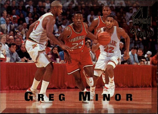 NBA 1994 Classic Four Sport Gold - No. 25 - Greg Minor