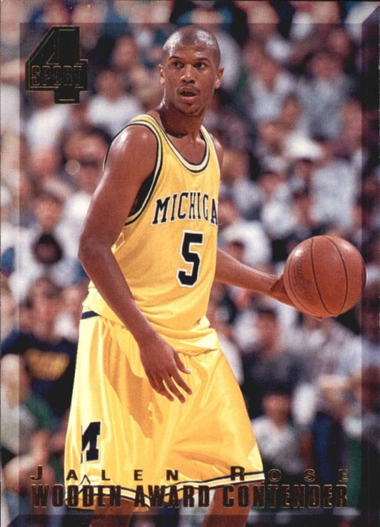 NBA 1994 Classic Four Sport - No 195 - Jalen Rose